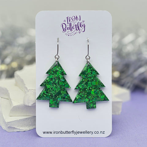 Christmas Tree - Green Glitter